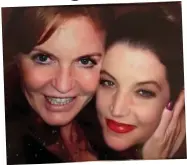  ?? ?? Close pals: The Duchess of York with Ms Presley.