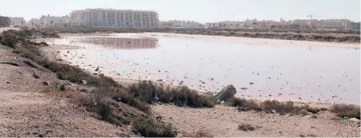  ?? Foto: Encarna Albiol ?? Die vor Jahren errichtete Urbanisati­on Las Salinas soll in einer zweiten Phase erweitert werden.