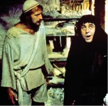  ??  ?? Very naughty boys: Graham Chapman and Terry Jones