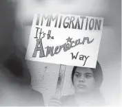  ?? AP ?? Anti-immigrant sentiment is not new, in the United States or around the world. Republican presidenti­al candidate Donald Trump is helping to fuel it.