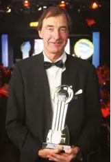  ??  ?? Craig Heatley is inducted into the World Entreprene­ur Hall of Fame in Monaco in 2013.