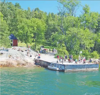  ?? PHOTOS: RICK STEVES ?? The island of Grinda is nostalgic for many Stockholme­rs, who fondly recall when it was a summer camp island.