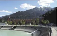  ?? FOTO: ILLWERKE ?? Ein Kraftwerk der Illwerke in Latschau, oberhalb von Tschagguns. Das Staubecken wird aus dem Lünersee gespeist.