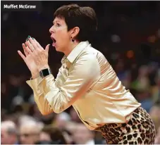  ?? AP ?? Muffet McGraw