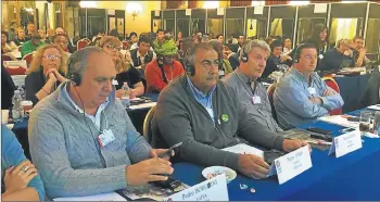  ?? TWITTER ?? DE VIAJE. Héctor Daer voló a Roma a participar del Congreso Mundial de los sindicatos de salud.