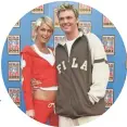  ?? NAM Y. HUH/AP ?? Paris Hilton and her then-BF, Nick Carter, looked ready to run in 2004.