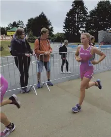  ?? FOTO: PR ?? Nina Sophie Kleiner belegt im Rennen der Jugend B Rang 14.