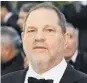  ??  ?? Harvey Weinstein