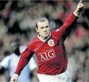  ?? //AFP ?? Rooney fue leyenda del Manchester United