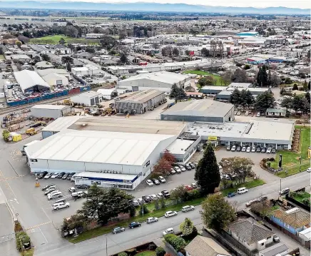  ??  ?? Property developer and investor Ben Gough, above, is one of the grandchild­ren of the founder of Gough Group, Tracy T Gough. The remaining asset of the Gough family business, a 5.1-hectare industrial site in Hornby, Christchur­ch, is for sale.