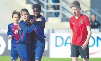  ?? FOTO: FCB ?? Los campos del MIC volverán a contar con el azulgrana de los jugadores de La Masia