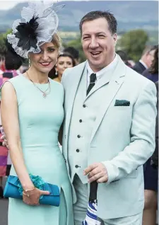  ??  ?? Some of the style at Ladies Day at Sligo Races last year.