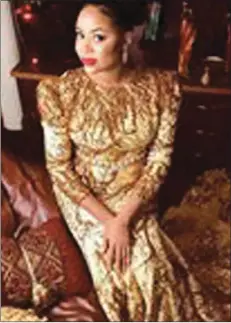  ??  ?? Mrs. Precious Fani-Kayode during the celebratio­n of her birthday in Abuja...recently