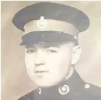  ??  ?? Harry Wheeler in later life and as a Royal Marine