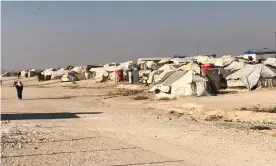  ?? Photograph: Crispin Blunt/PA ?? The al-Hawl refugee camp in north-eastern Syria where the five-year-old Canadian girl has been held by Kurdish forces.