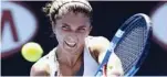  ??  ?? Sara Errani, 24 anni, è profession­ista dal 2002