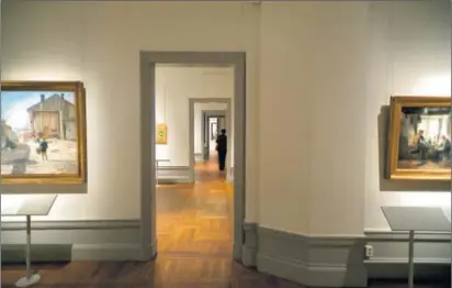  ?? / PER-AKE PERSSON ?? Las salas del Museo de Estocolmo, en 2013, antes de su reforma.