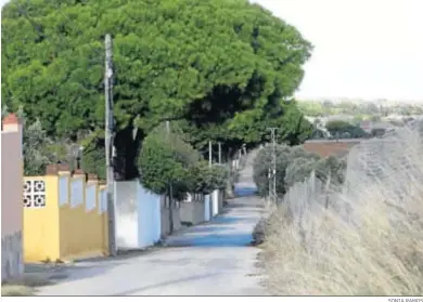  ?? SONIA RAMOS ?? Viviendas en el camino Guadaira, en la zona conocida como Espartina, en Chiclana.