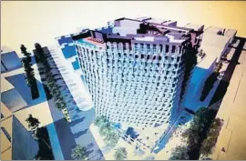  ?? LV ?? Recreación del aparthotel que se construirá en Sant Adrià de Besòs
