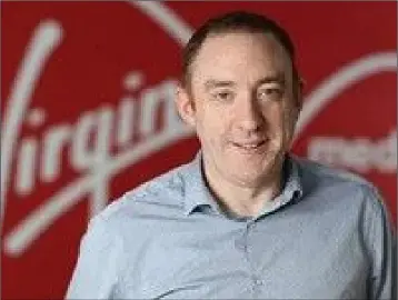  ??  ?? Paul Higgins, Virgin Media.