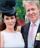  ??  ?? Earl Spencer with wife Karen