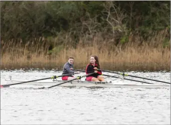  ??  ?? Rowers of all ages will be taking part in the Head of the River on Saturday on the Garavogue River.