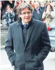  ?? AFP ?? REFUGIO. Puigdemont tiene prohibido salir de Bélgica.