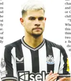  ?? ?? ‘I think ever since I joined Newcastle, everything has been good in my life, profession­ally and personally … I absolutely plan to play here for a long time,’ he says.