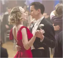  ??  ?? Dominique McElligott, left, stars with Matt Bomer in The Last Tycoon.