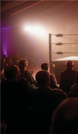  ?? Bodyslams wrestlings­hows kan opleves over hele landet. Fotos: Kasper Heden ??