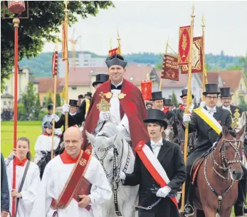  ?? FOTO: OLIVER LINSENMAIE­R ?? Unter bestimmten Umständen ist ein Blutritt auch in diesem Jahr möglich, hieß es an Ostermonta­g.