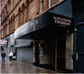  ?? ?? Alexander Thomson Hotel. Image: Newsquest