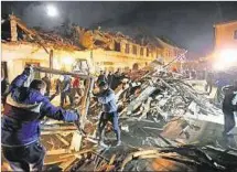  ??  ?? PETRINJA.
La ciudad más afectada por el terremoto de ayer.