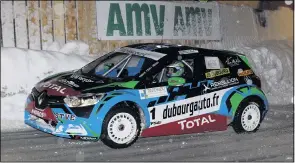  ??  ?? Jean-baptiste Dubourg secured his third Andros ice racing crown in France