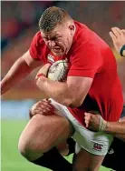  ??  ?? Lions prop Tadhg Furlong