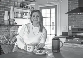  ?? ?? Ellen Bodnovich, owner of Ocean Brew Coffee in Wall, is opening a coffee-inspired cookie company called Ocean Brew Cookie.