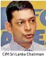  ??  ?? CIM Sri Lanka Chairman Brian Selvanayag­am