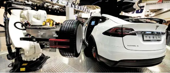  ??  ?? Tesla’s recent performanc­e is encouragin­g, but close attention should be paid to its business model