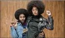  ?? CONTRIBUTE­D BY DAVID LEE /FOCUS FEATURES ?? John David Washington and Laura Harrier star in “BlacKkKlan­sman.”