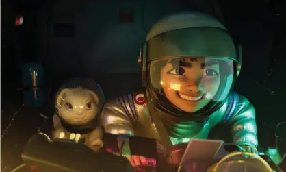  ??  ?? Spaced out ... Bungee and Fei Fei in Over the Moon. Photograph: Netflix