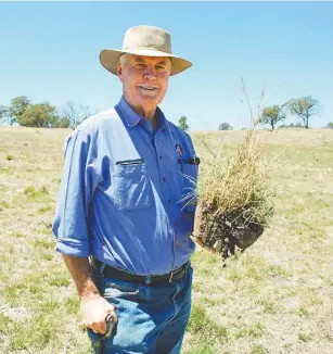  ??  ?? Major-General Jeffery, Soils for Life Chairman and Advocate for Soil Health. The Soils for Life program supports innovative farmers and land managers demonstrat­ing high performanc­e in regenerati­ve landscape management.