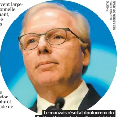  ??  ?? Le mauvais résultat douloureux du Parti québécois de Jean-françois Lisée est le résultat d’un constant déclin depuis vingt ans.