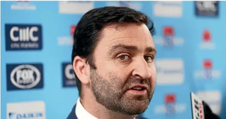  ?? GETTY IMAGES ?? New Blues chief executive Andrew Hore.