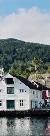  ?? PHOTOGRAPH: AGURTXANE CONCELLON/THD ?? Thon Hotel Sandven in Norheimsun­d offers great views from its fjordside location