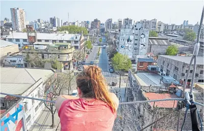  ?? Fotos hernán zenteno ?? Una plataforma que se eleva hasta 25 metros permite una vista única