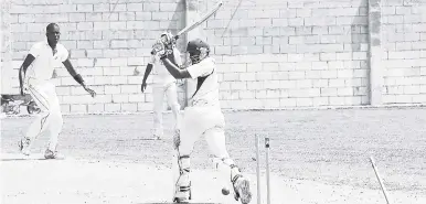  ?? FILE ?? Action from a 2012 Jamaica Cricket Associatio­n Senior Cup semi-final match between Jamaica Defence Force and Manchester at Up Park Camp.