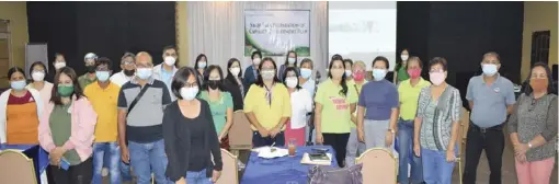  ?? DA-6 ?? A total of 27 representa­tives from various farmers and fisherfolk cooperativ­es and local government units in the region joined the “Sagip Saka Preparatio­n of Capacity Developmen­t Plan” spearheade­d by the Department of Agricultur­e Western Visayas.