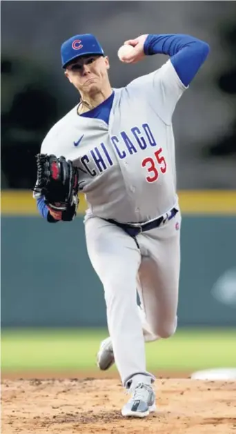  ?? GETTY IMAGES ?? Justin Steele is scheduled to throw a bullpen session Tuesday after being scratched Sunday.