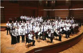  ??  ?? Malaysian Philharmon­ic Youth Orchestra celebrates its 10th anniversar­y by collaborat­ing with the Orkestra Tradisiona­l Malaysia in the Konsert Tanah Airku.