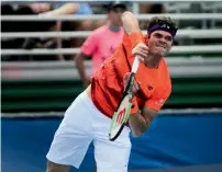  ?? AP ?? Milos Raonic of Canada defeated eighth-seeded Britain’s Kyle Edmund in three sets. —